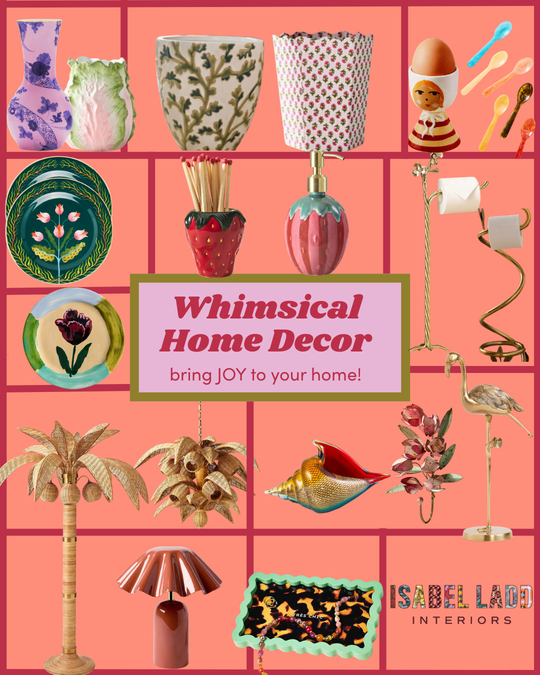 Add a little joy to your space with whimsical household items that will put a big smile on your face! 🪇 
 

 #LTKHome