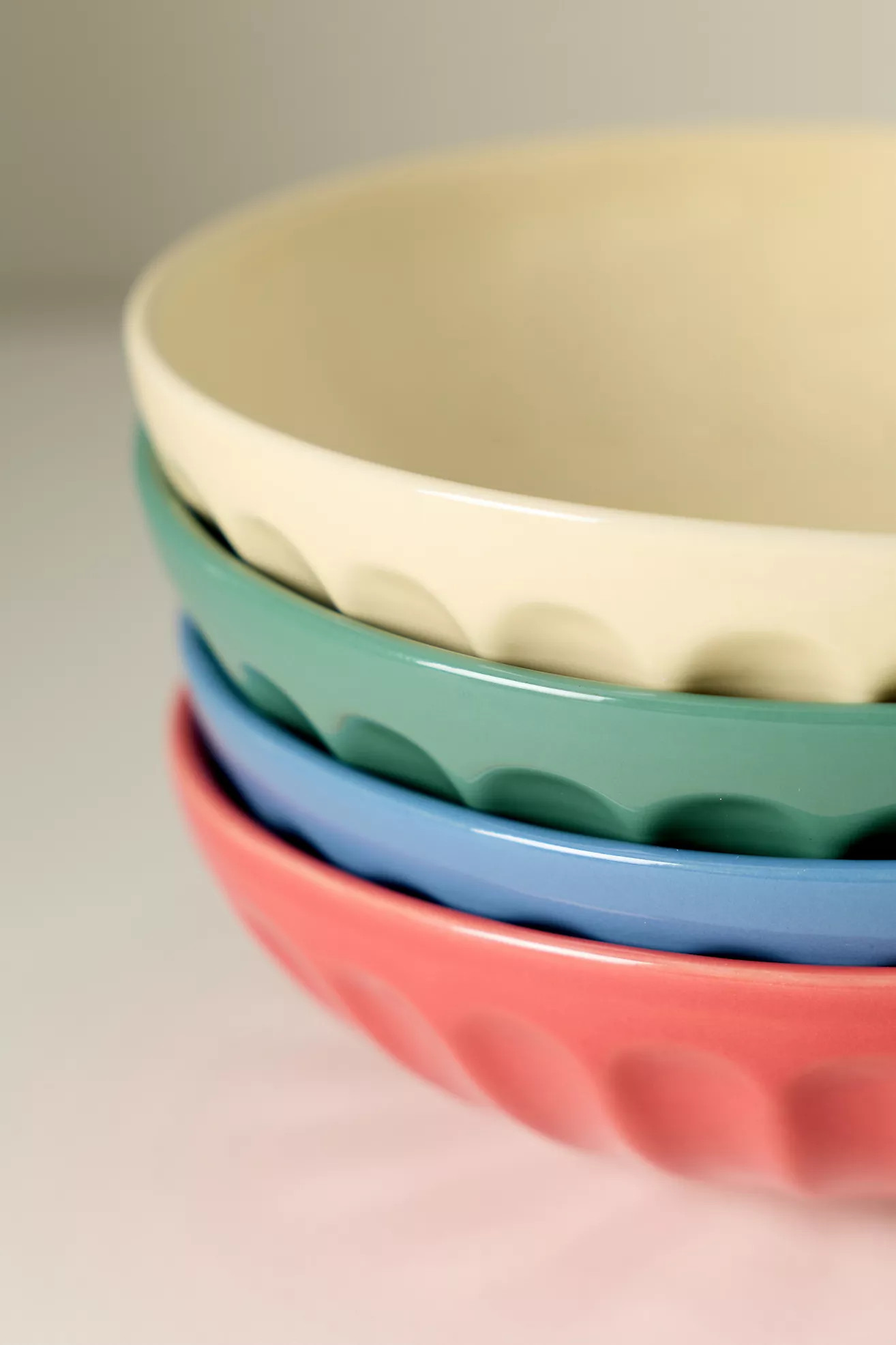 The Latte Stoneware Pasta Bowl, Set of 4: Amelie Edition | Anthropologie (US)