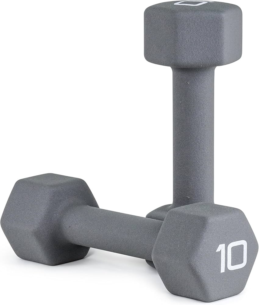CAP Neoprene Coated Dumbbell Weights | Multiple options | Amazon (US)