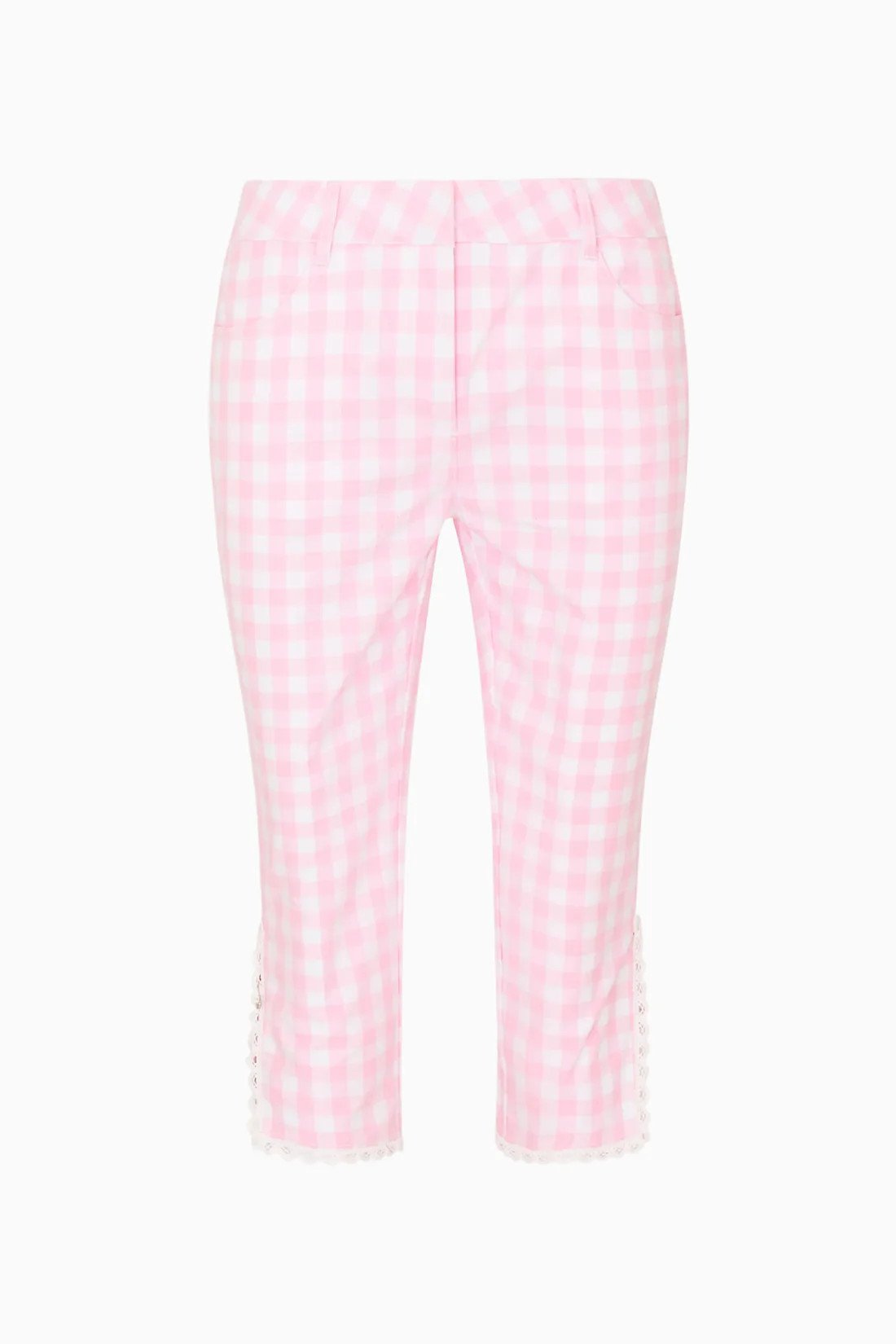 Elarose Gingham Capri Pant | LoveShackFancy