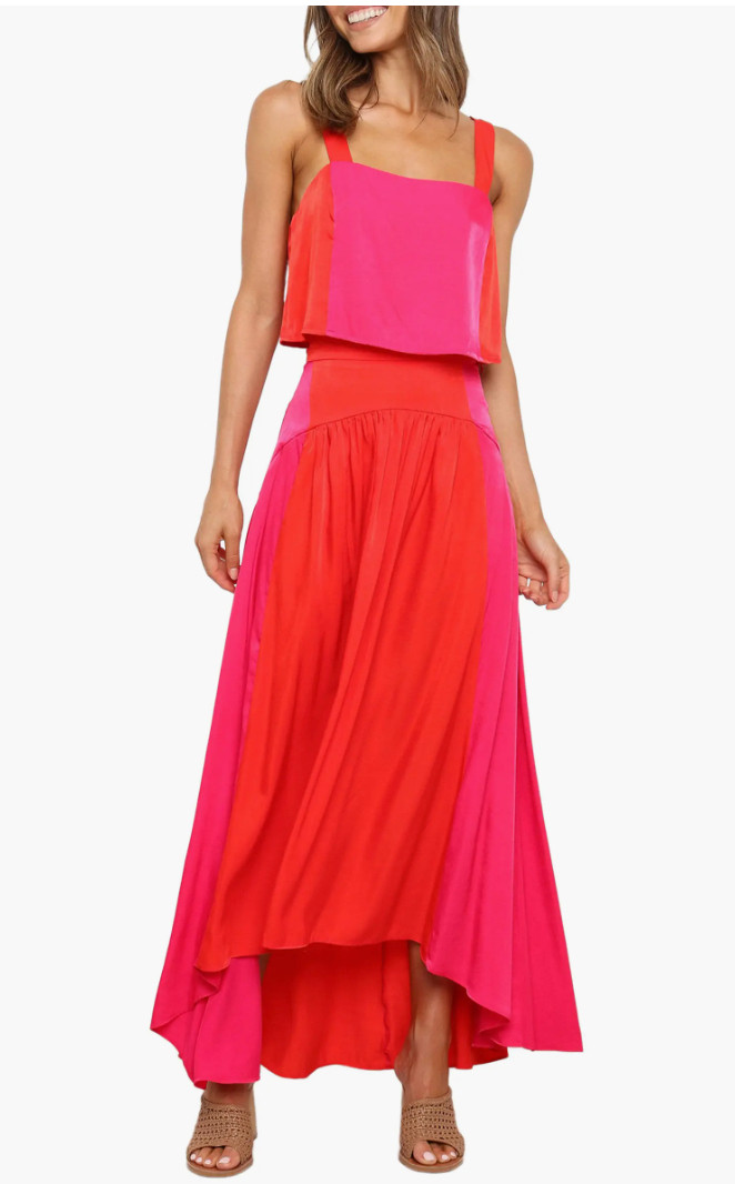 Vibrant Two Piece Skirt and Top Resort Wear  

 #LTKootd #LTKmomlife