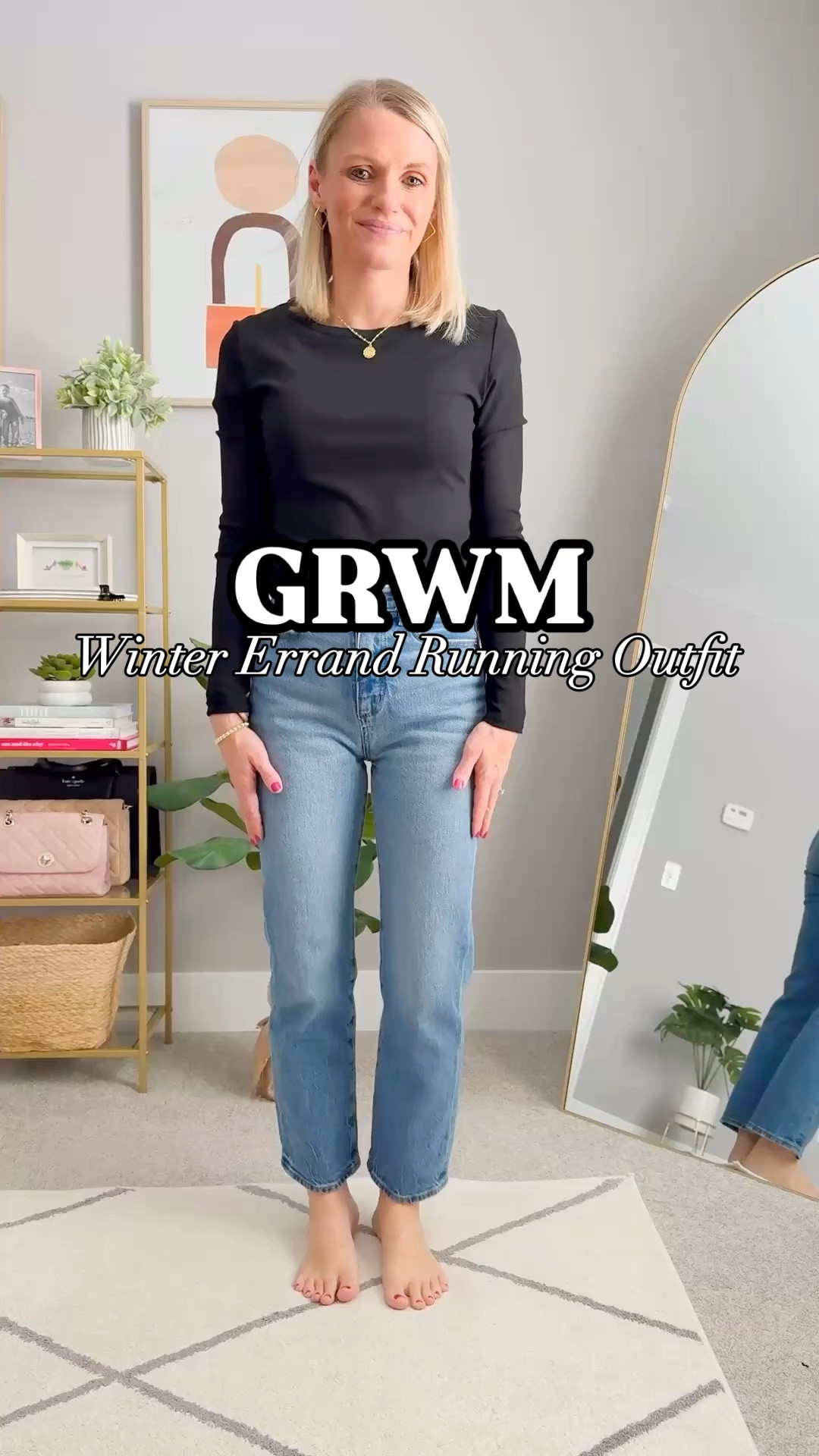 GRWM!! Errand Running Outfit Idea! Top-small || Jeans-24 || coat- xsmall 

#LTKStyleTip #LTKSeasonal #LTKWatchNow