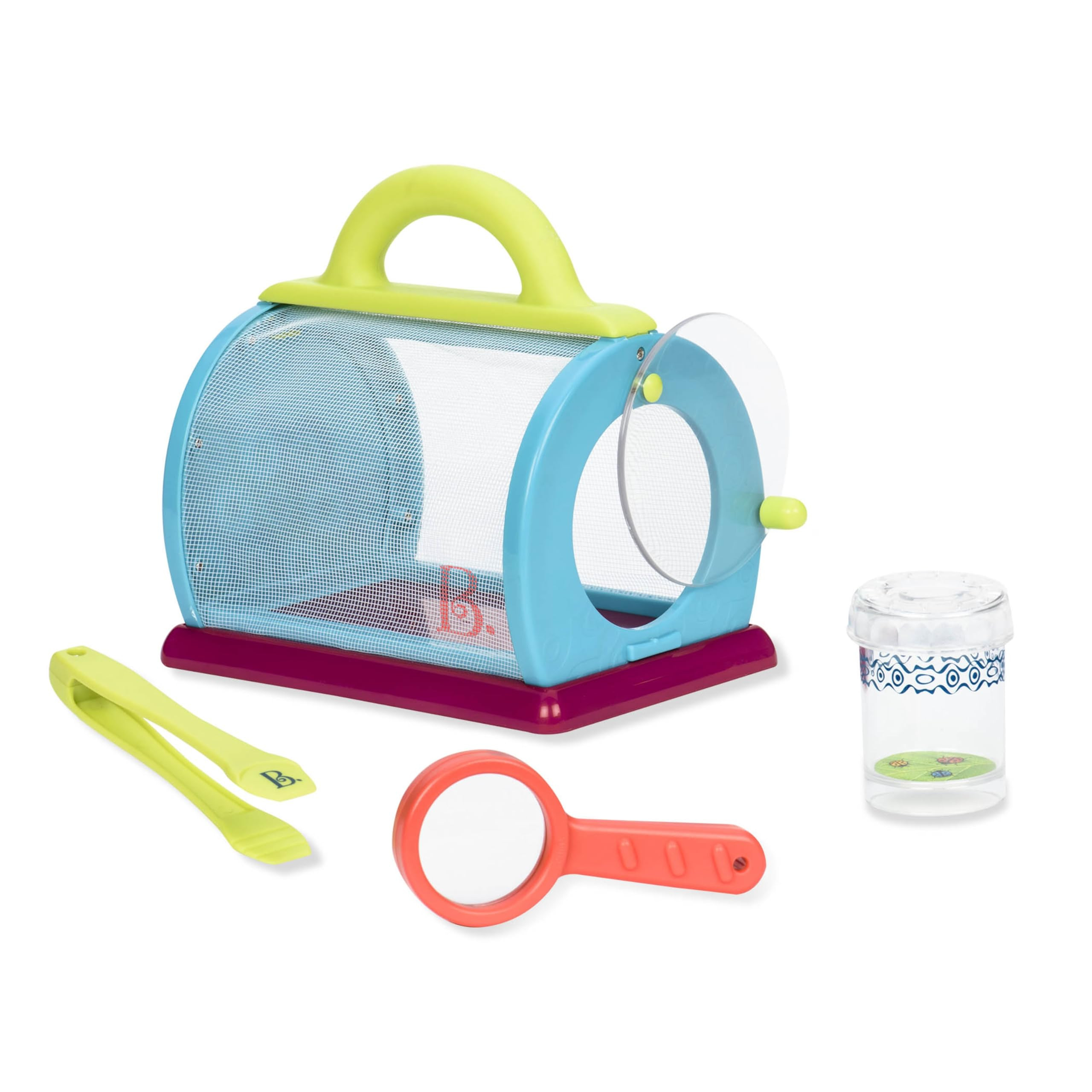 B. toys – Bug Bungalow Insect Catching Kit with Mesh Case, Magnifying Container, Tweezers & Mag... | Amazon (US)
