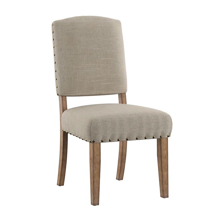 Ashbaugh Linen Side Chair (Set of 2) | Wayfair Professional