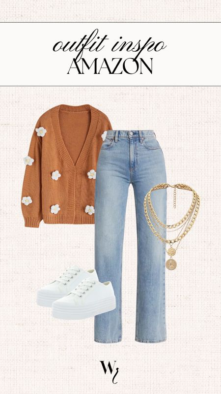 Casual spring sweater from amazon floral cardigan sweater 

#LTKSeasonal #LTKstyletip #LTKfindsunder50
