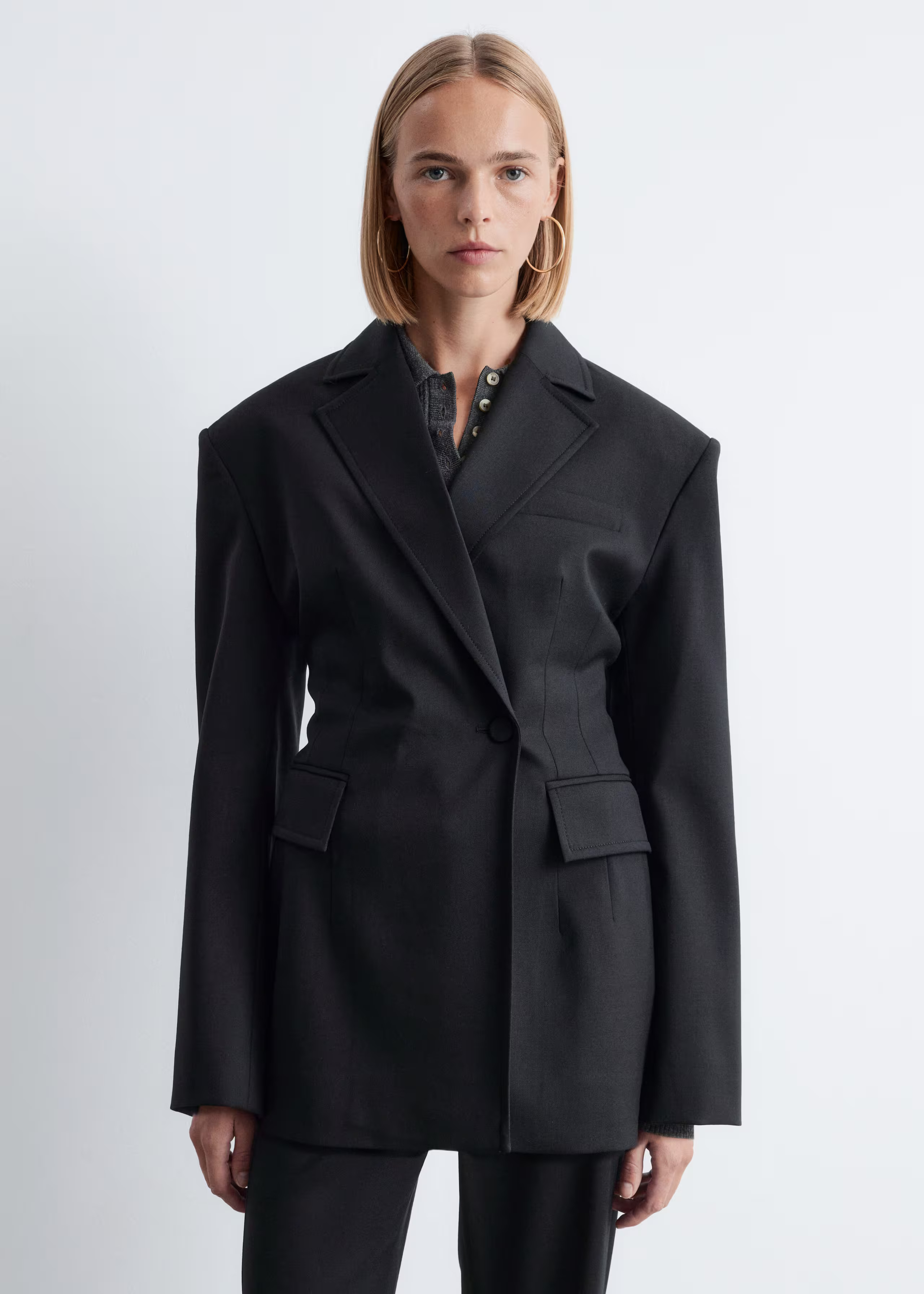 Double-Breasted Wool Blazer | & Other Stories UK