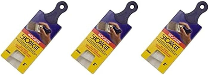 Wooster Brush Q3211-2 Shortcut Angle Sash Paintbrush, 2-Inch, White | Pack of 3 | Amazon (US)