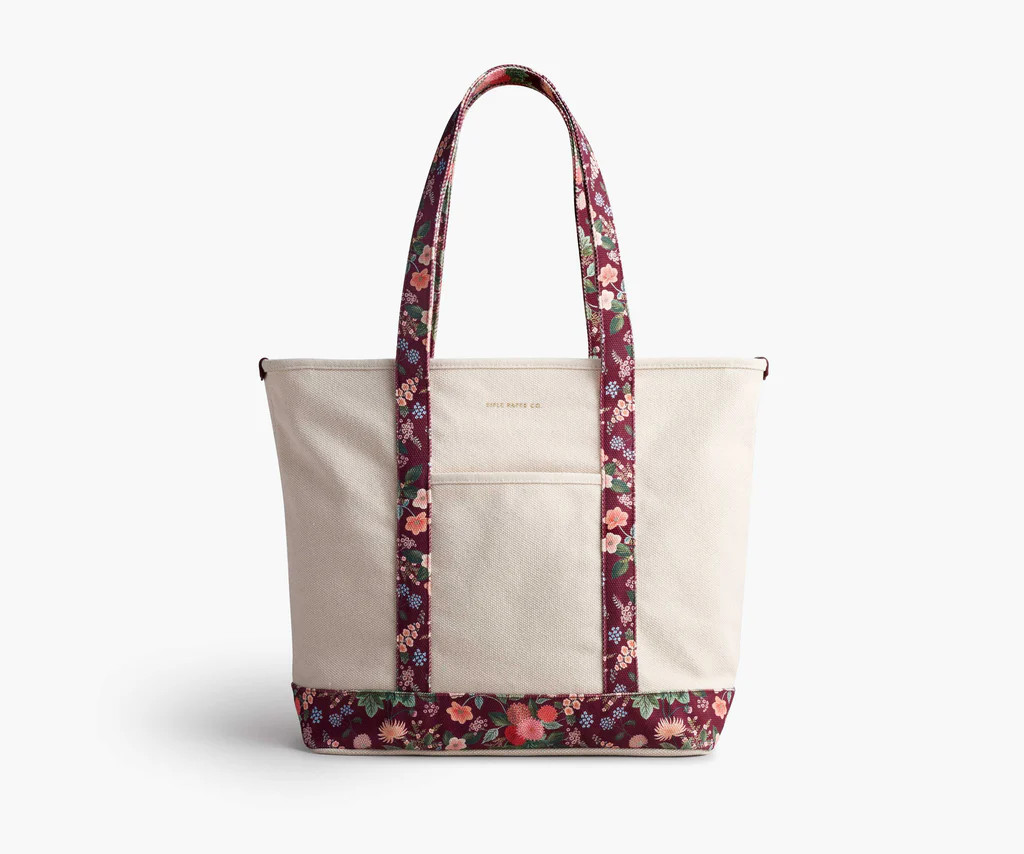 Canvas Carry All - Dahlia | Rifle Paper Co.