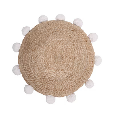 Origin 21 Unbranded Solid Tan Round Summer Throw pillow | Lowe's