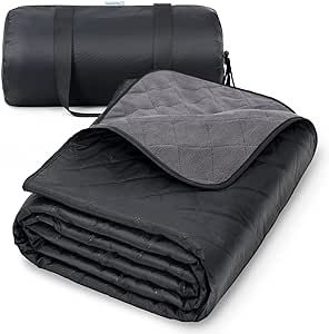 Outdoor Blanket-Lightweight, Windproof, Waterproof Warm Picnic Blanket Stadium Mat for The Cold W... | Amazon (US)