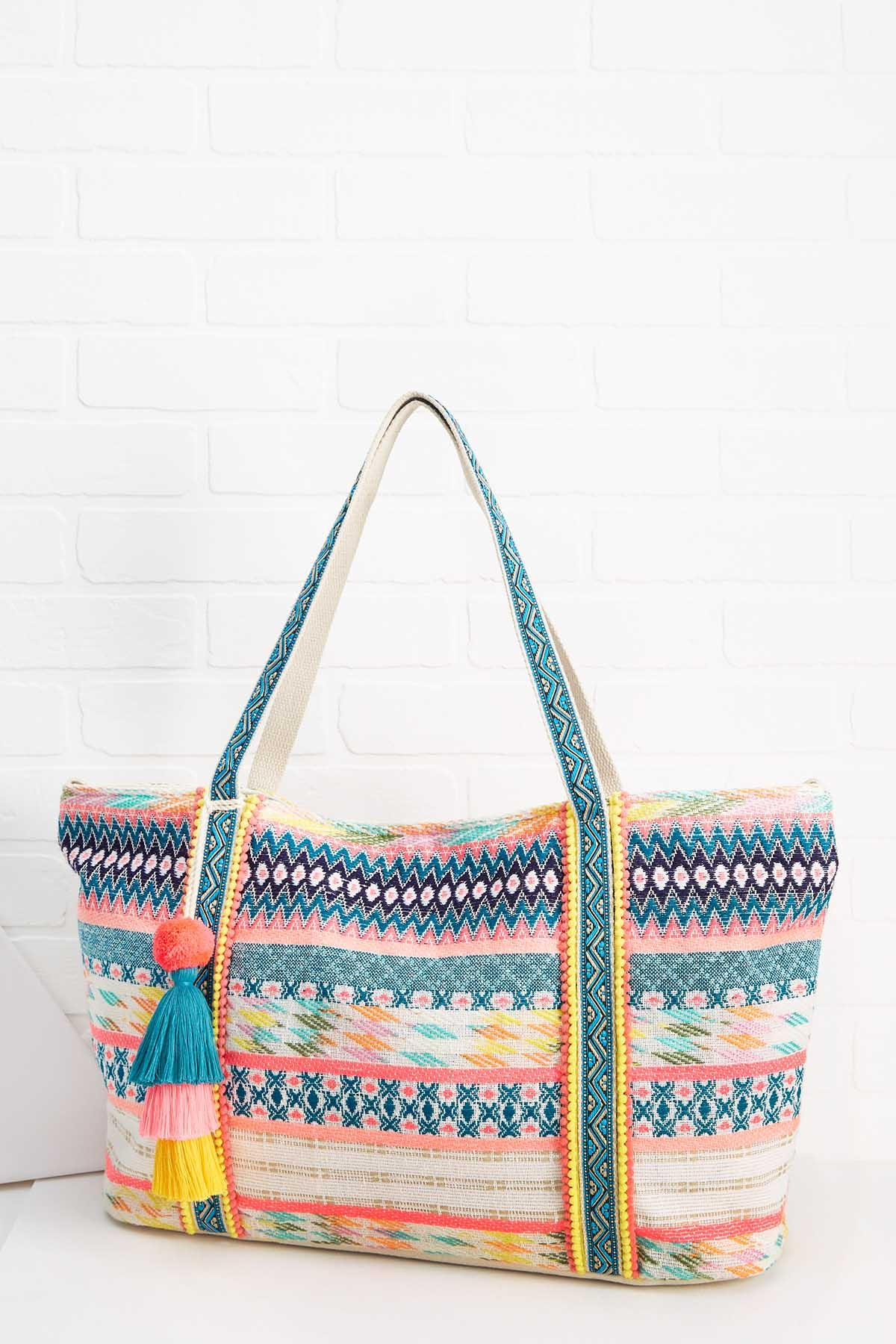 meet me in cancun tote | Versona