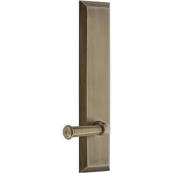 Grandeur 838019 Hardware Fifth Avenue Tall Plate Georgetown Lever Size, Privacy-Backset: 2.75", V... | Amazon (US)