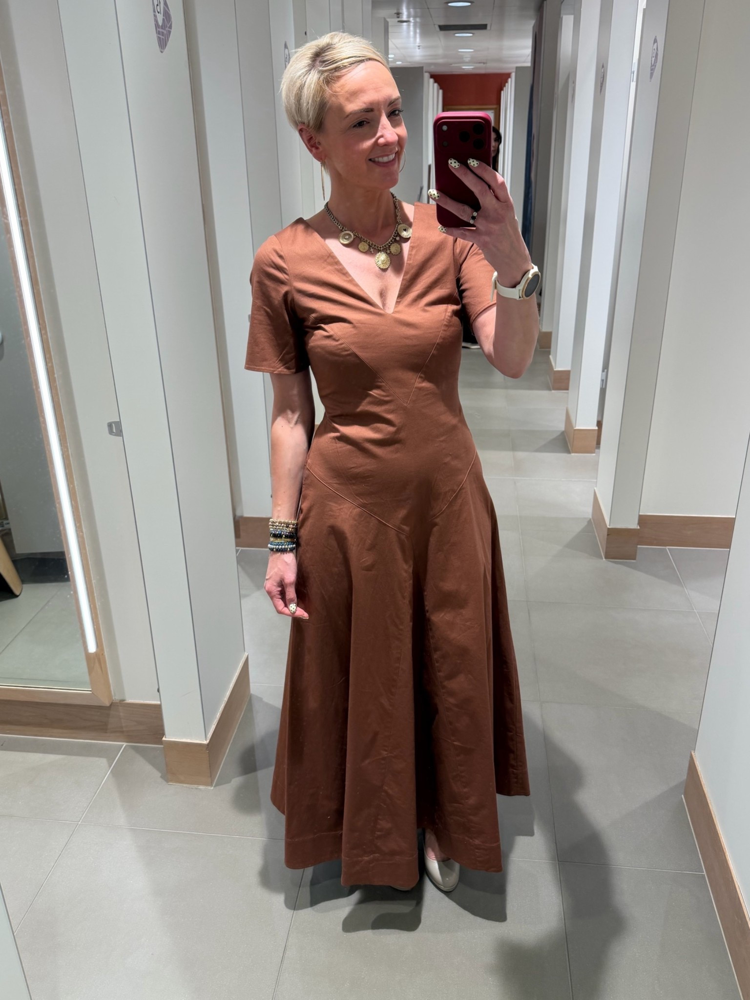Loved the shape of this dress, quite simple so great to add some wooden or gold accessories! This is a great price and currently in the sale!

#LTKsummer #LTKwedding #LTKdresses
