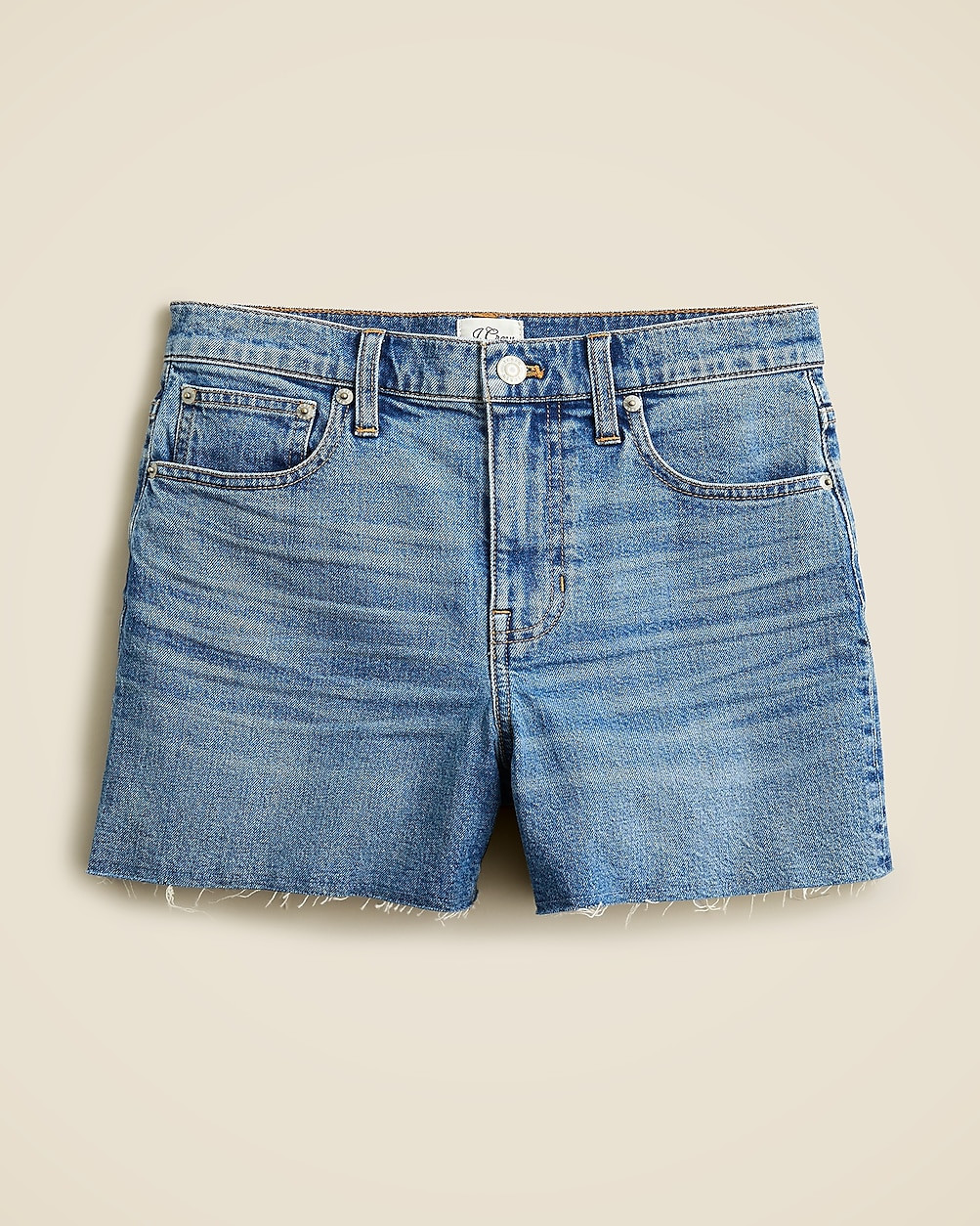 High-rise denim short in Juniper wash | J. Crew US