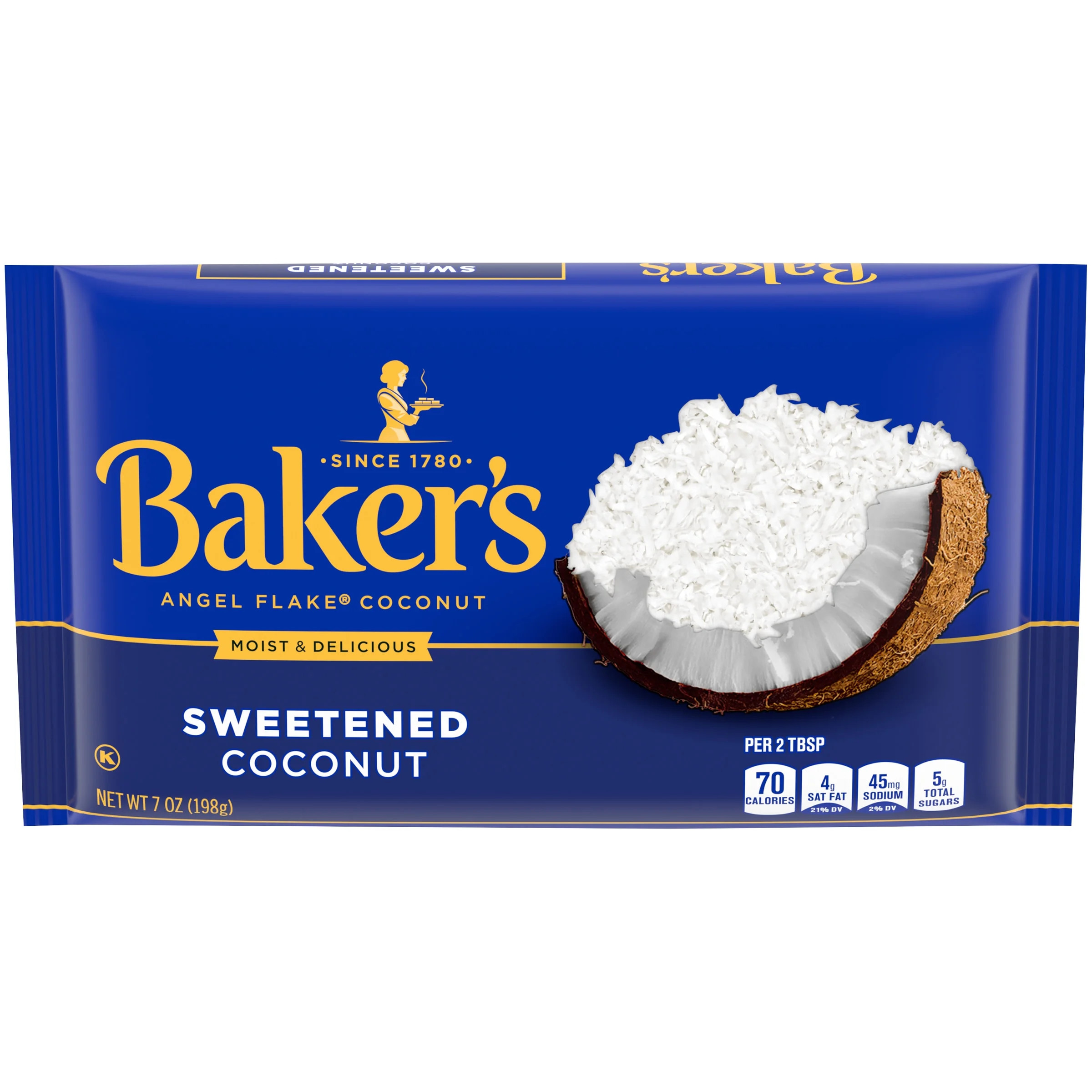 Baker’s Sweetened Angel Flake Coconut, 7 oz Bag | Walmart (US)