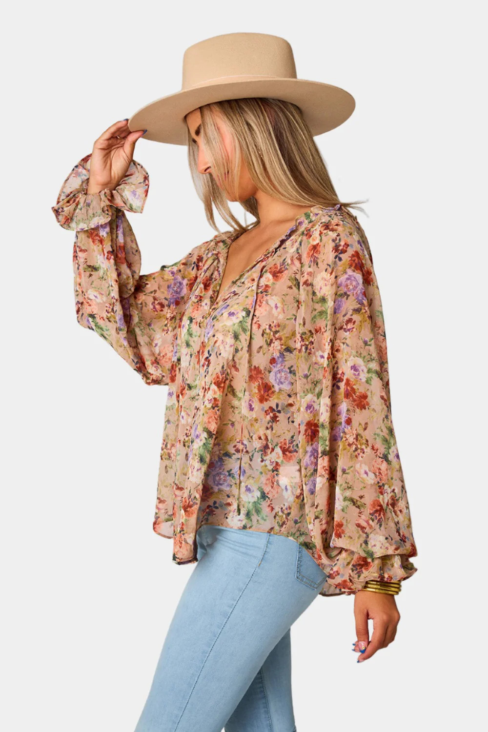 BuddyLove | Mandy Long Sleeve Blouse | Vintage | BuddyLove