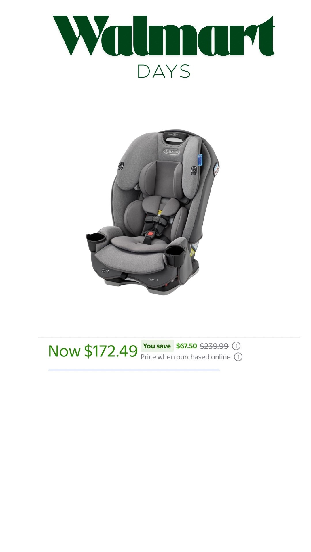 We love our Grace Slim and it’s on major sale at Walmart right now!

#LTKmomlife #LTKBaby #LTKSaleAlert