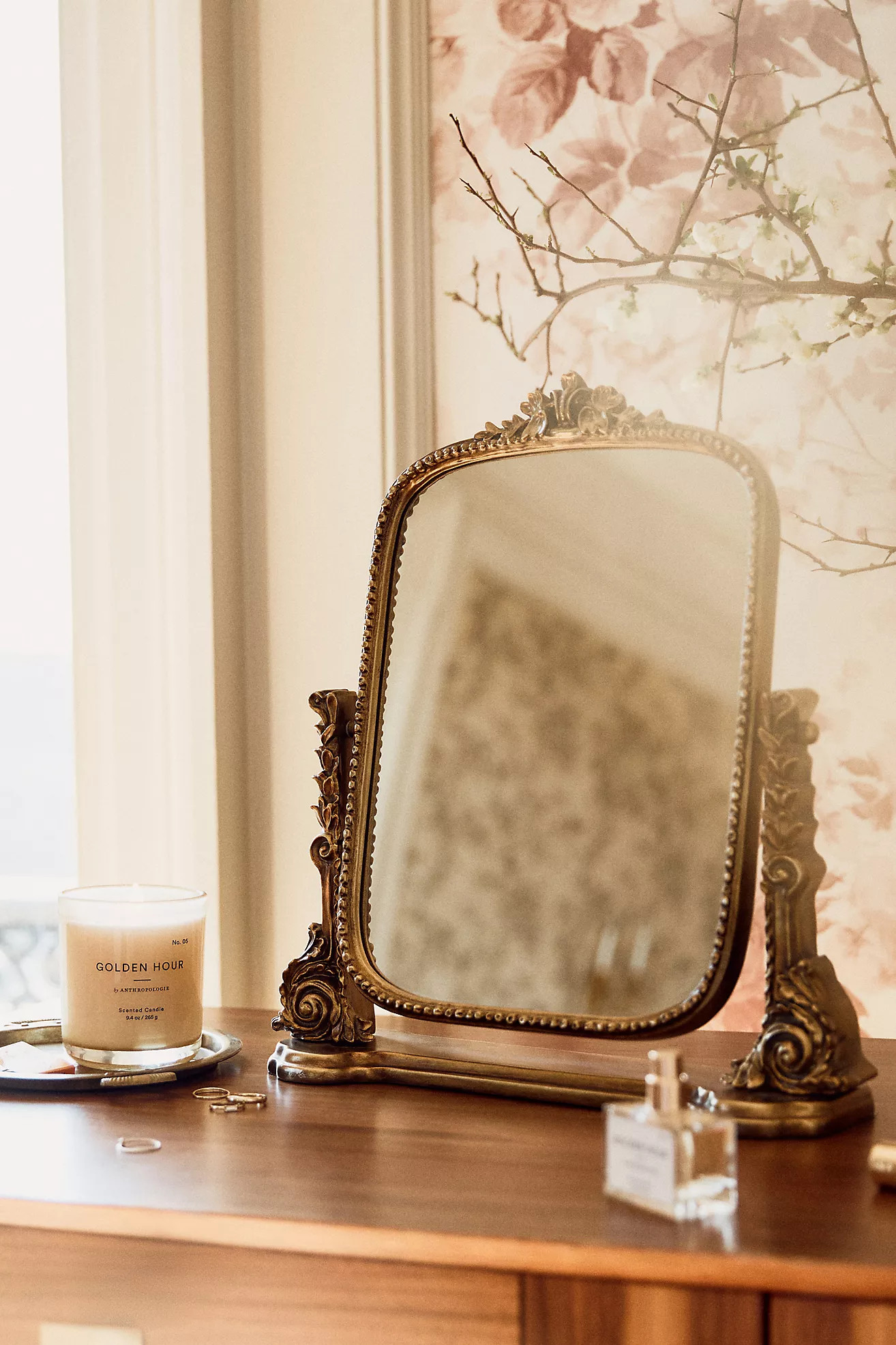 The Gleaming Primrose Vanity Mirror | Anthropologie (US)