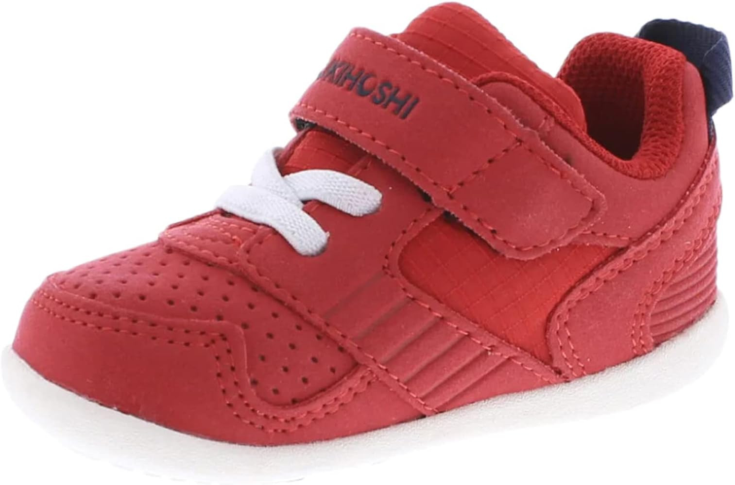 TSUKIHOSHI 2510 Racer Strap-Closure Machine-Washable Baby Sneaker Shoe with Wide Toe Box and Slip... | Amazon (US)