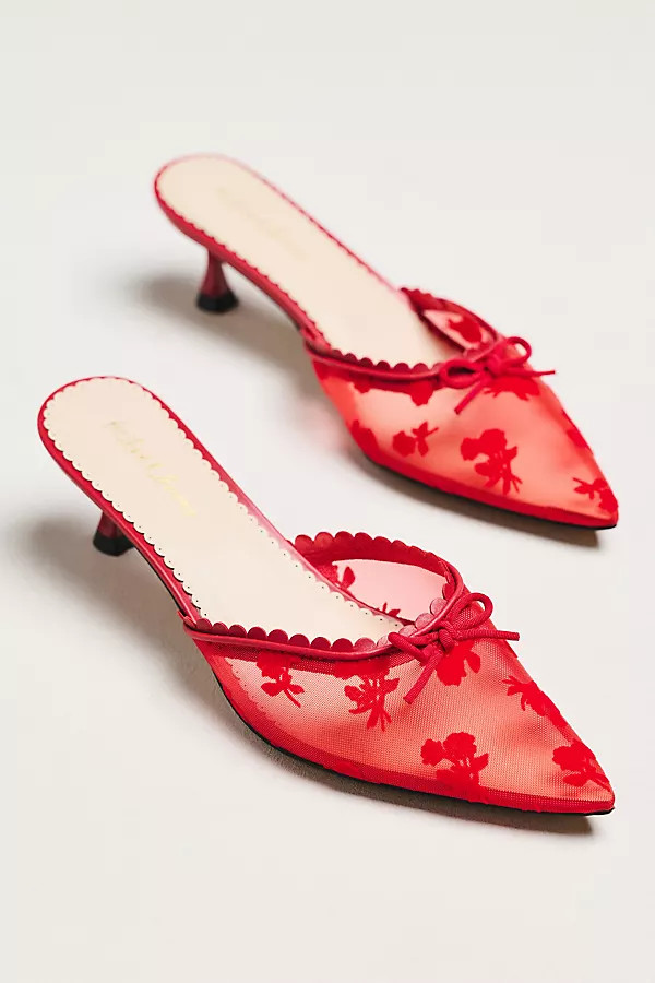 For Love & Lemons Sylvie Mule Heels | Anthropologie (US)