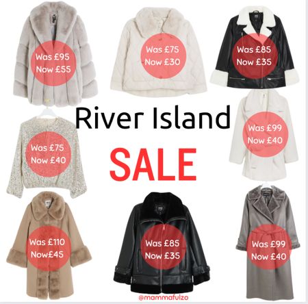 River Island has the most incredible sale & their coats have so much money off, these are just a few but check out the whole sale, it’s incredible!! 

#riverisland #riverislandsale #moneysaving #amazingdiscouts #salebargains #bestsalepicks

#LTKSeasonal LTKFestiveSaleUK #LTKsalealert