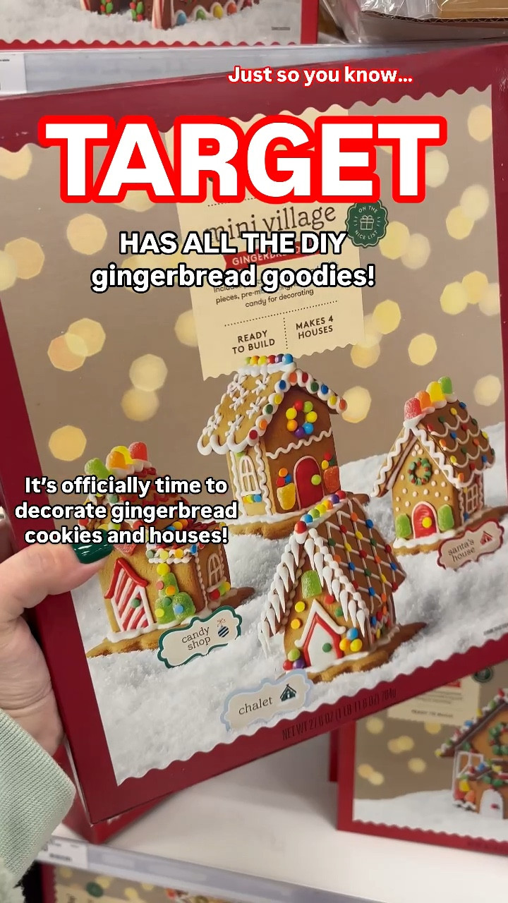 Target DIY gingerbread kits! Don’t forget your extra icing !!



#LTKhome #LTKSeasonal #LTKkids