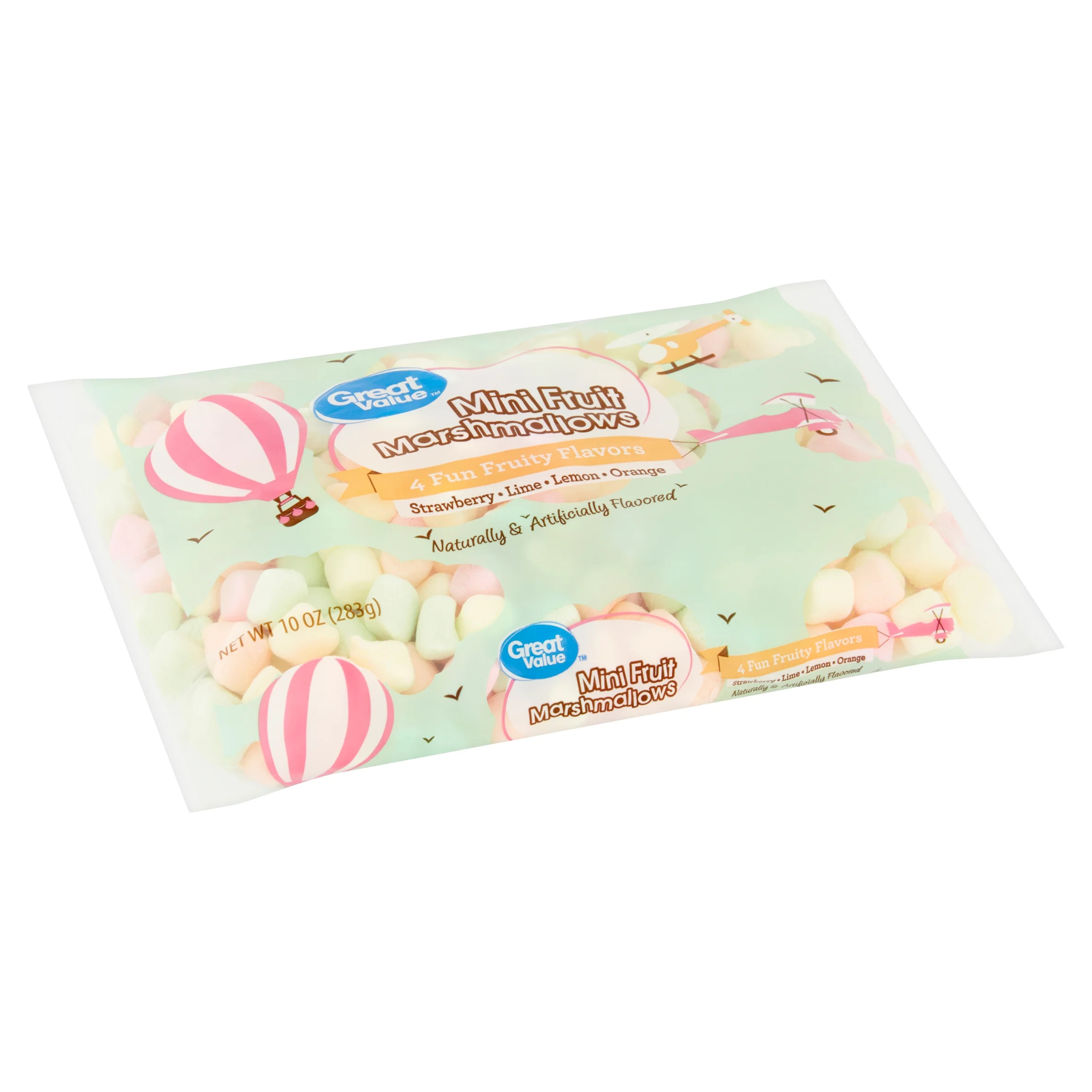 Great Value Mini Fruit Marshmallows, 10 oz | Walmart (US)
