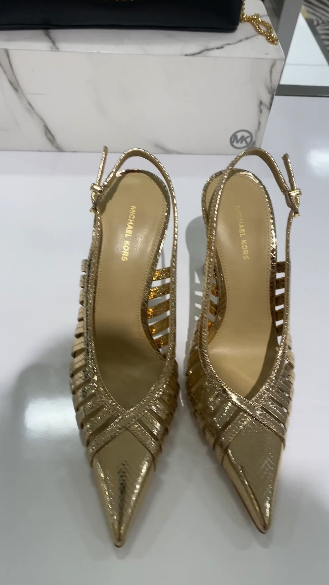 MICHAEL Michael Kors
Women's Adriana High Stiletto Heel Pumps