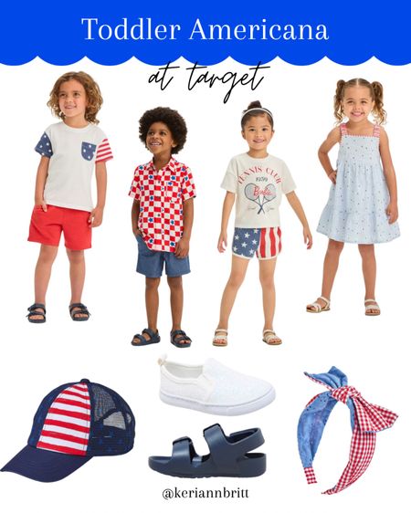 Toddler Boys & Girls Americana at Target

Kids 4th of July Outfits / red, white and blue clothes / America / USA 

#LTKKids #LTKFamily #LTKSeasonal