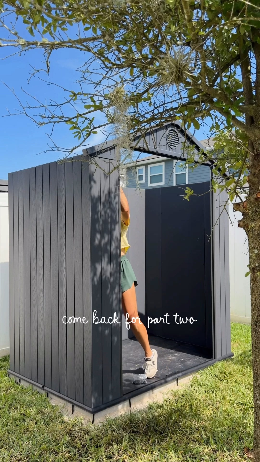Our new Shed 🪴🤎👏🏼

#LTKHome #LTKSeasonal #LTKdayinmylife