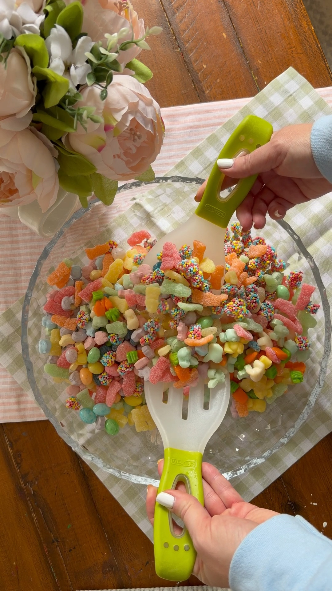 It’s time again for me to make my favorite salad (this one DOES have carrots in it!!)! I found this daisy jar awhile ago and have been waiting for an excuse to use it, and it makes the perfect vessel for this Easter candy salad! 

#LTKSeasonal #LTKHome