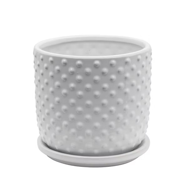 Tiny Dots Planter with Saucer - Sagebrook Home | Target