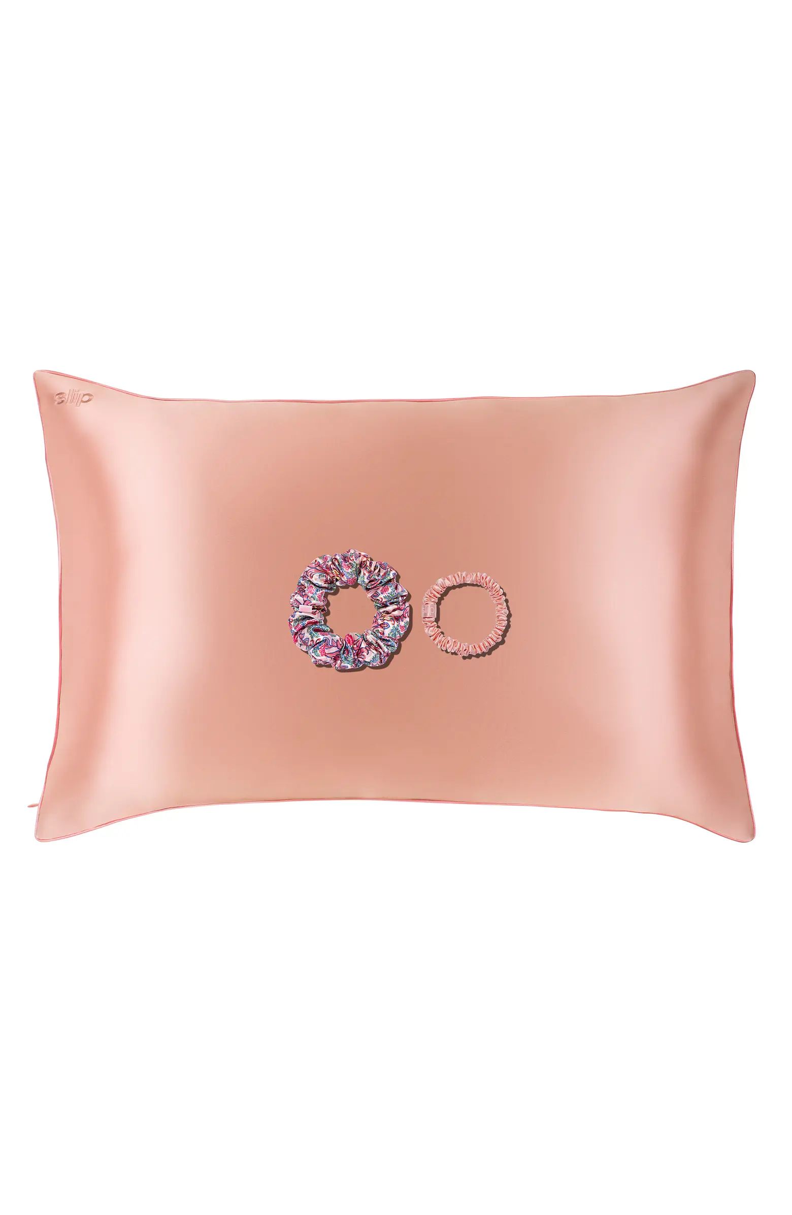 Chelsea Pure Silk Queen Pillowcase & Scrunchie Set (Limited Edition) $108 Value | Nordstrom