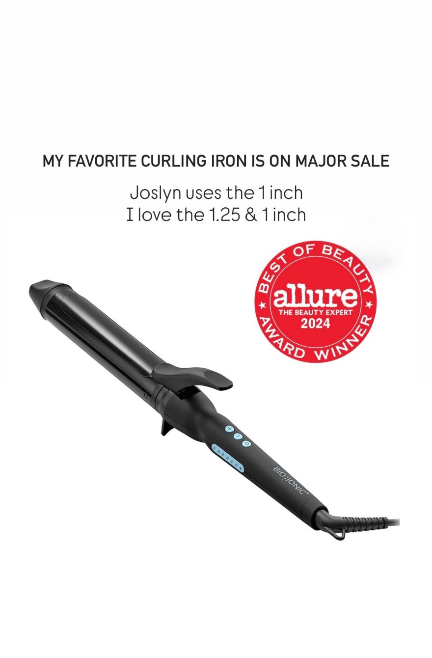 Bio ionic curling iron on major sale 

#LTKBeauty #LTKSaleAlert