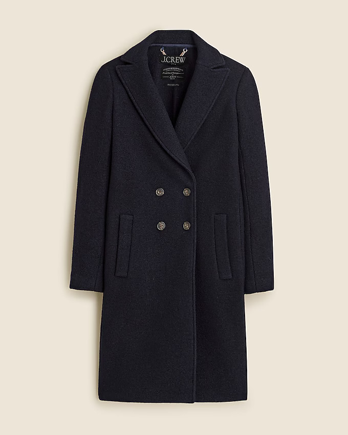 Daphne topcoat in boiled wool | J. Crew US