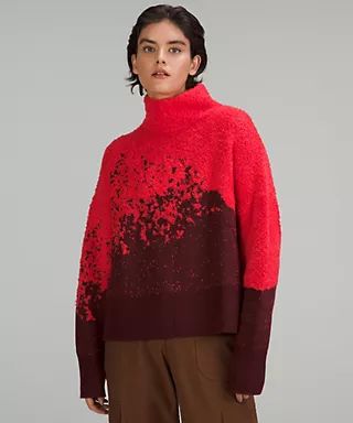 Ombre Knit Textured Turtleneck | Women's Sweaters | lululemon | Lululemon (US)