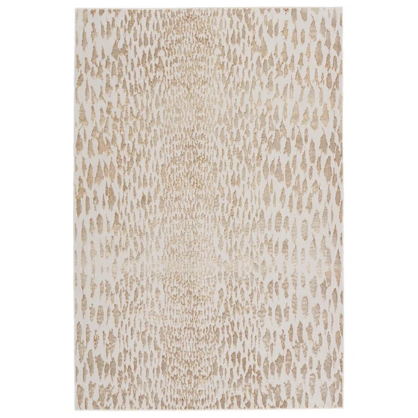 Malilla Animal Print Beige Area Rug | Wayfair North America