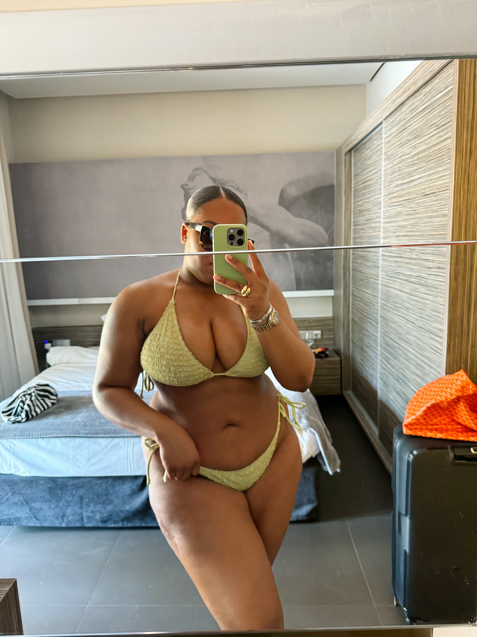 Obsesssd with this bikini for my holiday! Even good for a bigger bust too!

#LTKplussize #LTKSeasonal #LTKswim