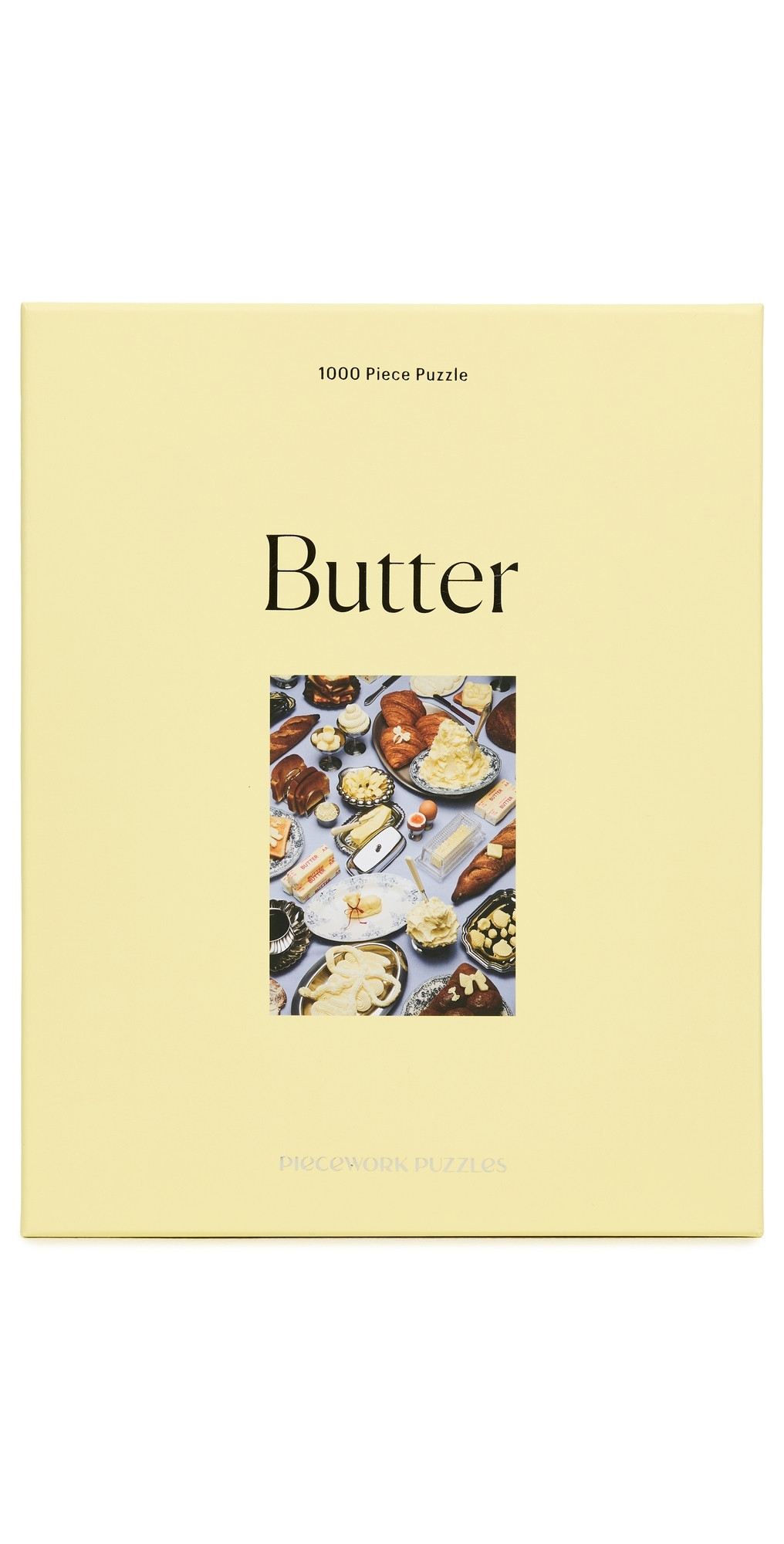 Piecework Puzzles Butter Puzzle Yellow One Size | Shopbop