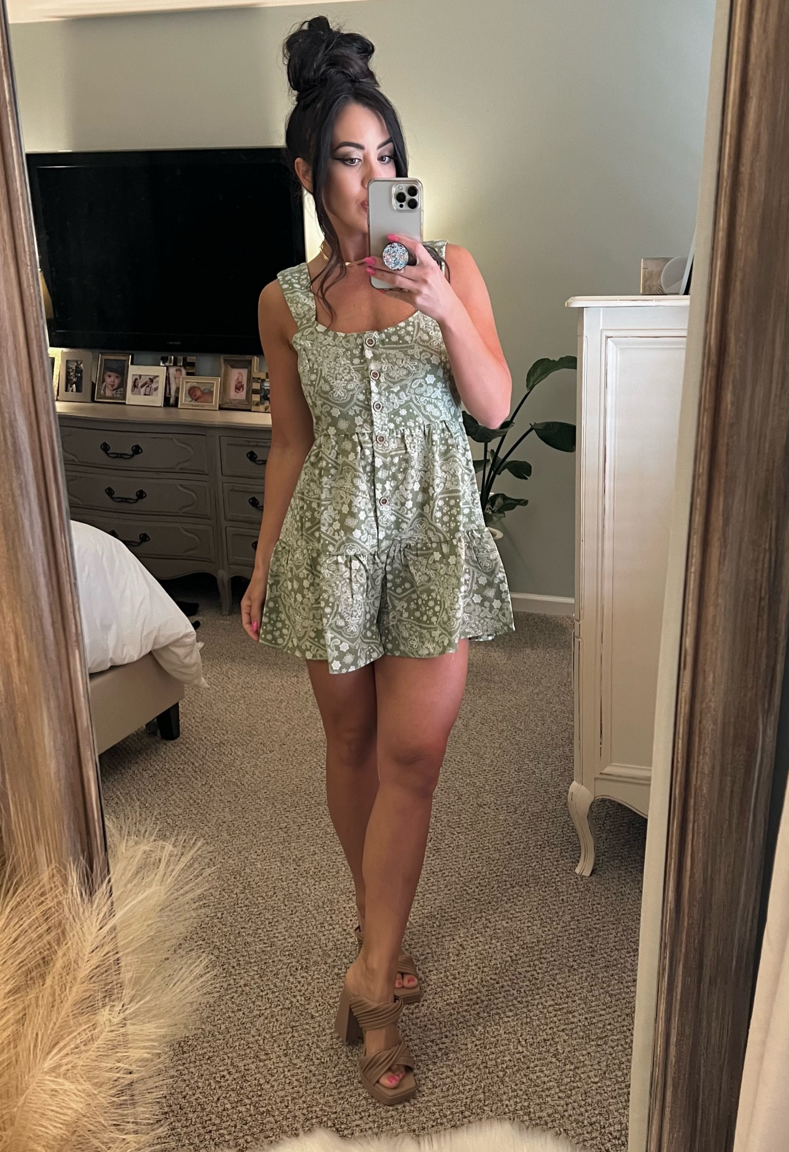 Nsale. Dolce vita. Pink lily. Sale items. Summer style. Summer romper. Nude sandals  

#LTKxNSale #LTKunder100 #LTKsalealert