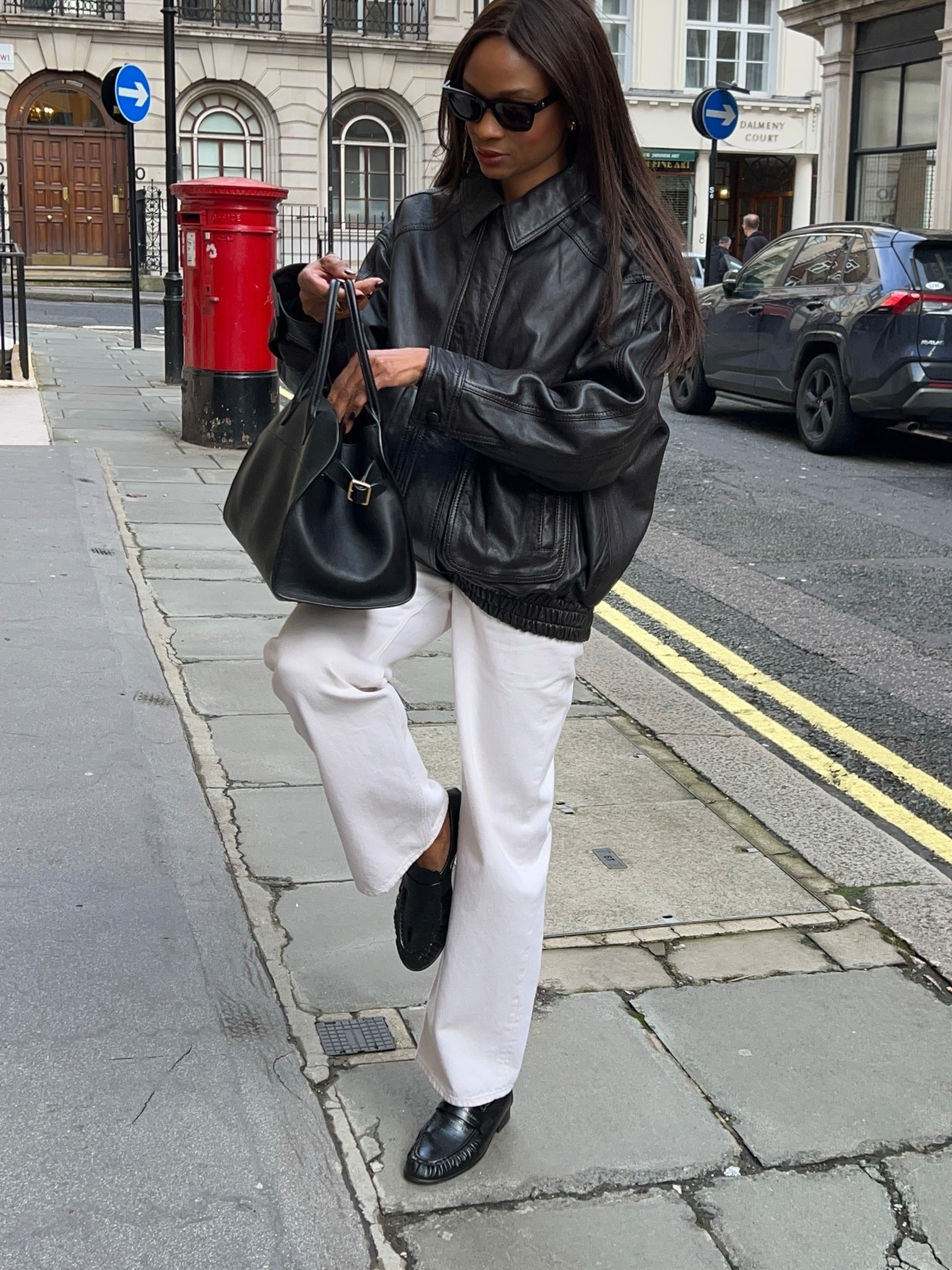 Mango Leather Jacket | Frankie Shop Leather Jacket 