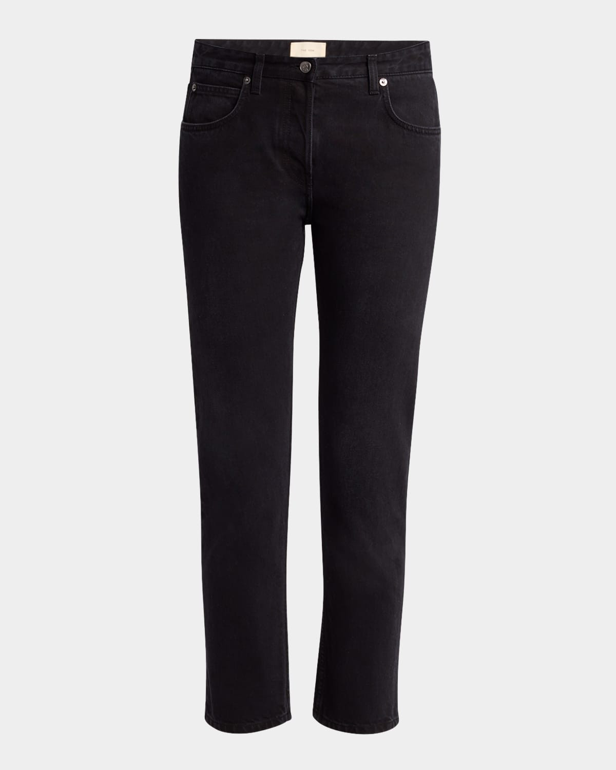 Riaco Mid-Rise Straight-Leg Ankle Jeans | Neiman Marcus