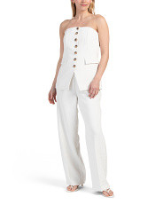 Maison Damelie Crinkle Vest And Pants Collection | TJ Maxx