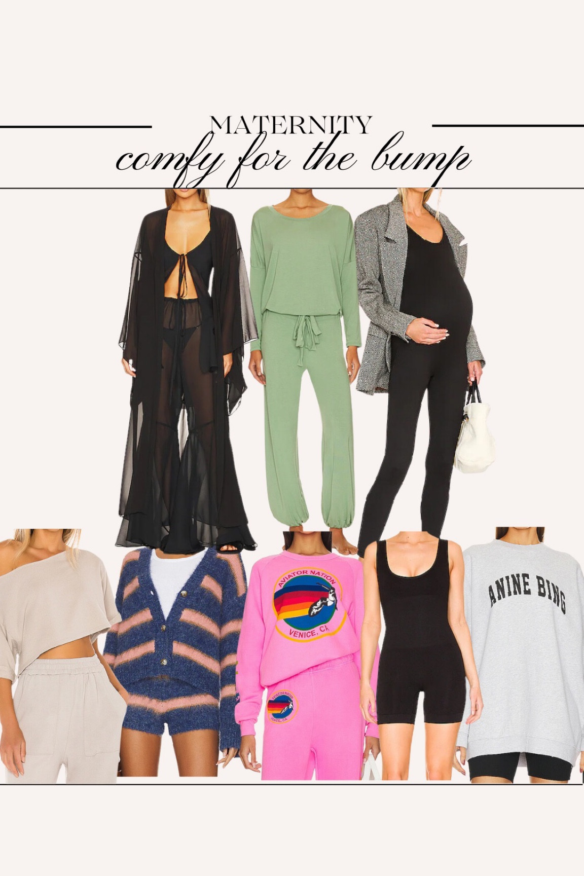 Loving these outfits that comfortably fit the bump and still look cute.

#LTKHoliday #LTKbump #LTKstyletip