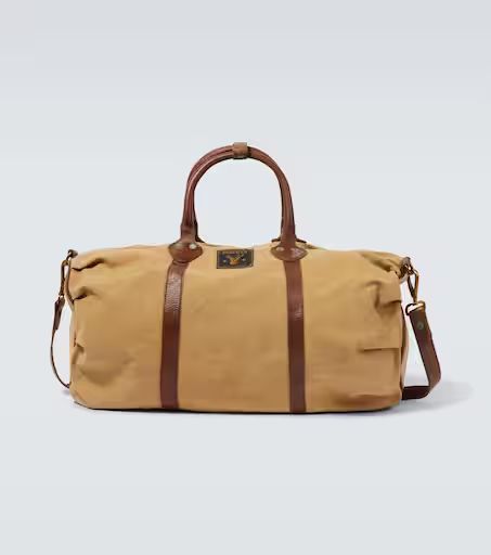 Leather-trimmed duffel bag | Mytheresa (US/CA)