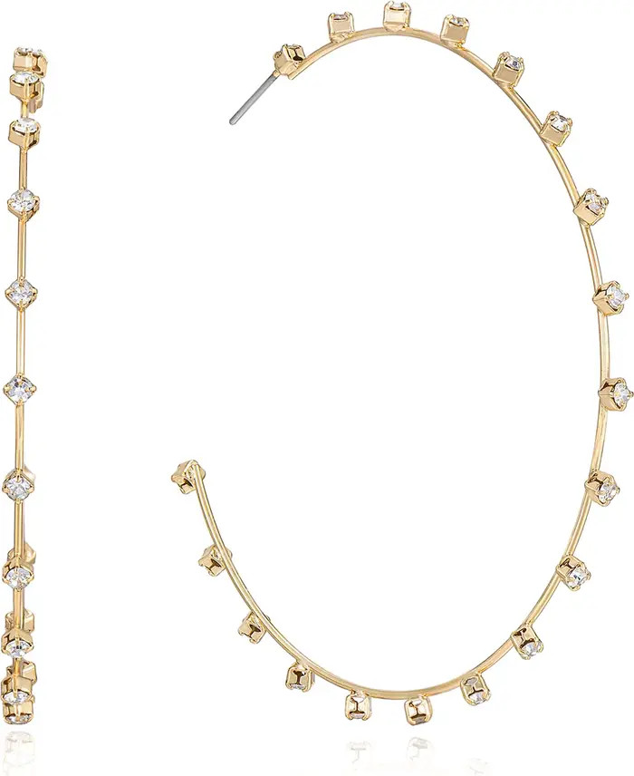 Large Sparkle Hoop Earrings | Nordstrom