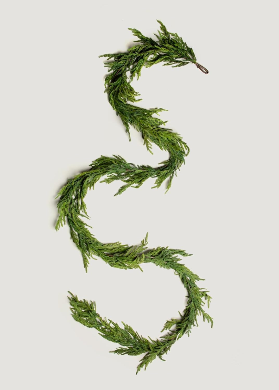 Afloral Real Touch Norfolk Pine Entry/Staircase Garland - 180" Long | Amazon (US)