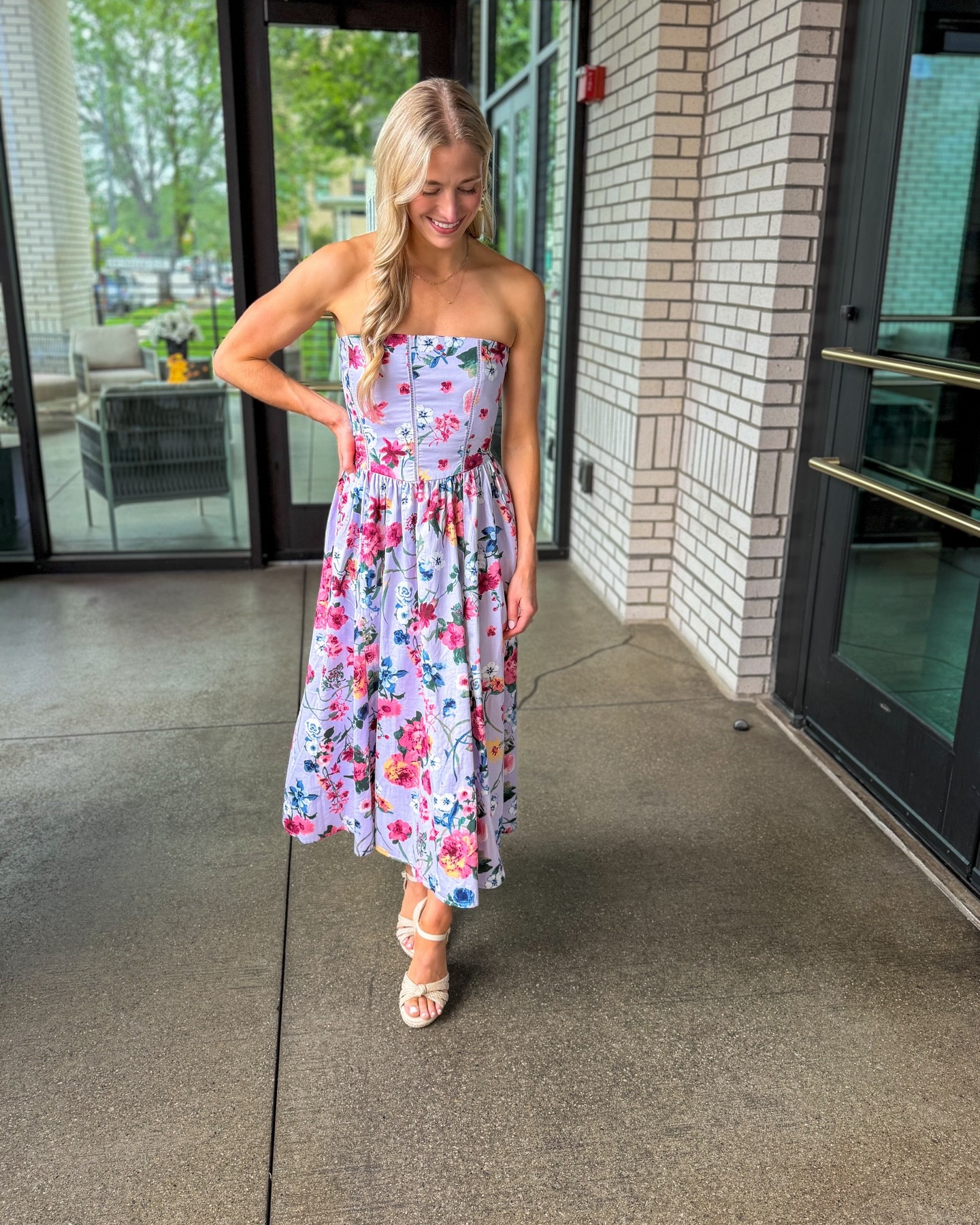 This Abercrombie dress keeps selling out and it’s finally back in stock 💜One of those pieces that works for brunch, vacation, date night, or even a summer wedding guest look🌸The fit is so flattering, it’s true to size (wearing XS), and yes—it has pockets. @abercrombie 🌸🌸🌸🌸🌸🌸🌸🌸🌸🌸
Vacation dresses. Summer dresses. Graduation guest dress. Wedding guest dresses. Wedding guest dress. Summer dress. Summer outfits. Summer outfit ideas. Summer styles. Abercrombie dresses. Abercrombie sale. Floral dresses. Baby shower dresses. Baby shower dress. Wedding shower dress. Bridal shower dress.

#LTKootd #LTKgrwm