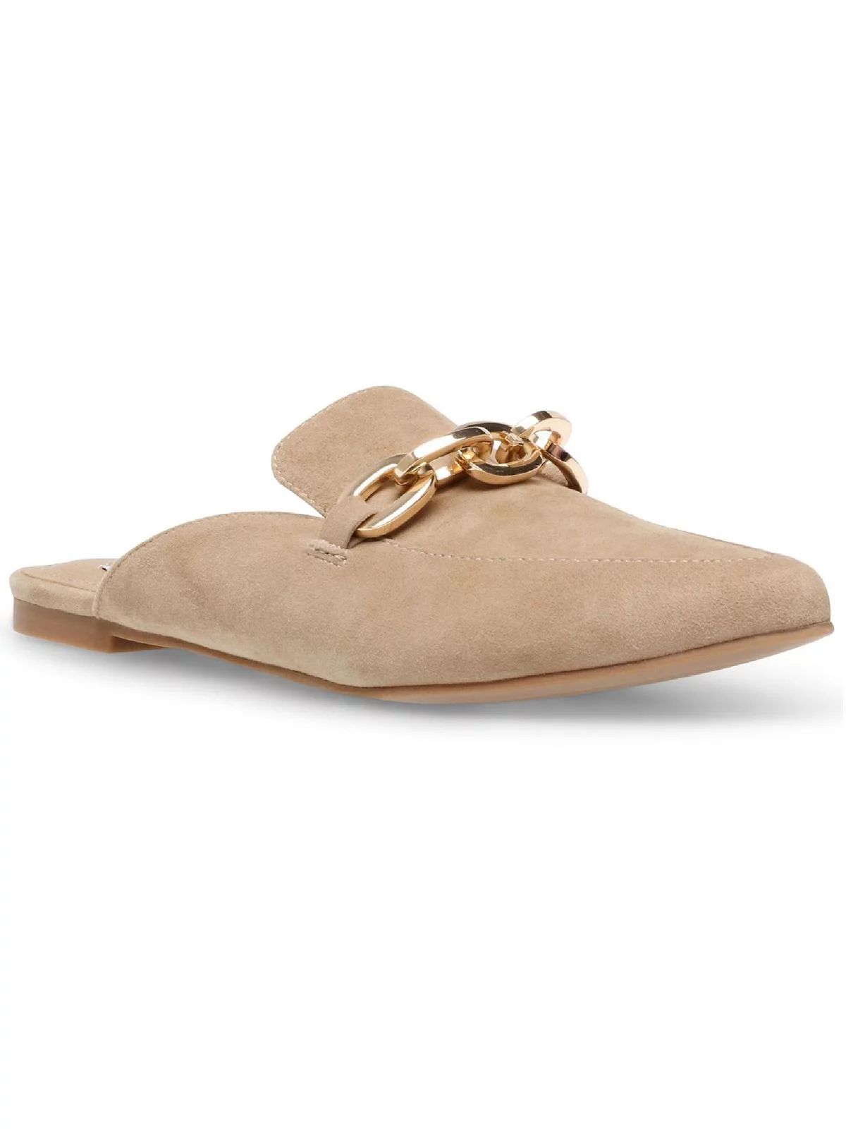 Steve Madden Womens Finish Suede Embellished Mules - Walmart.com | Walmart (US)