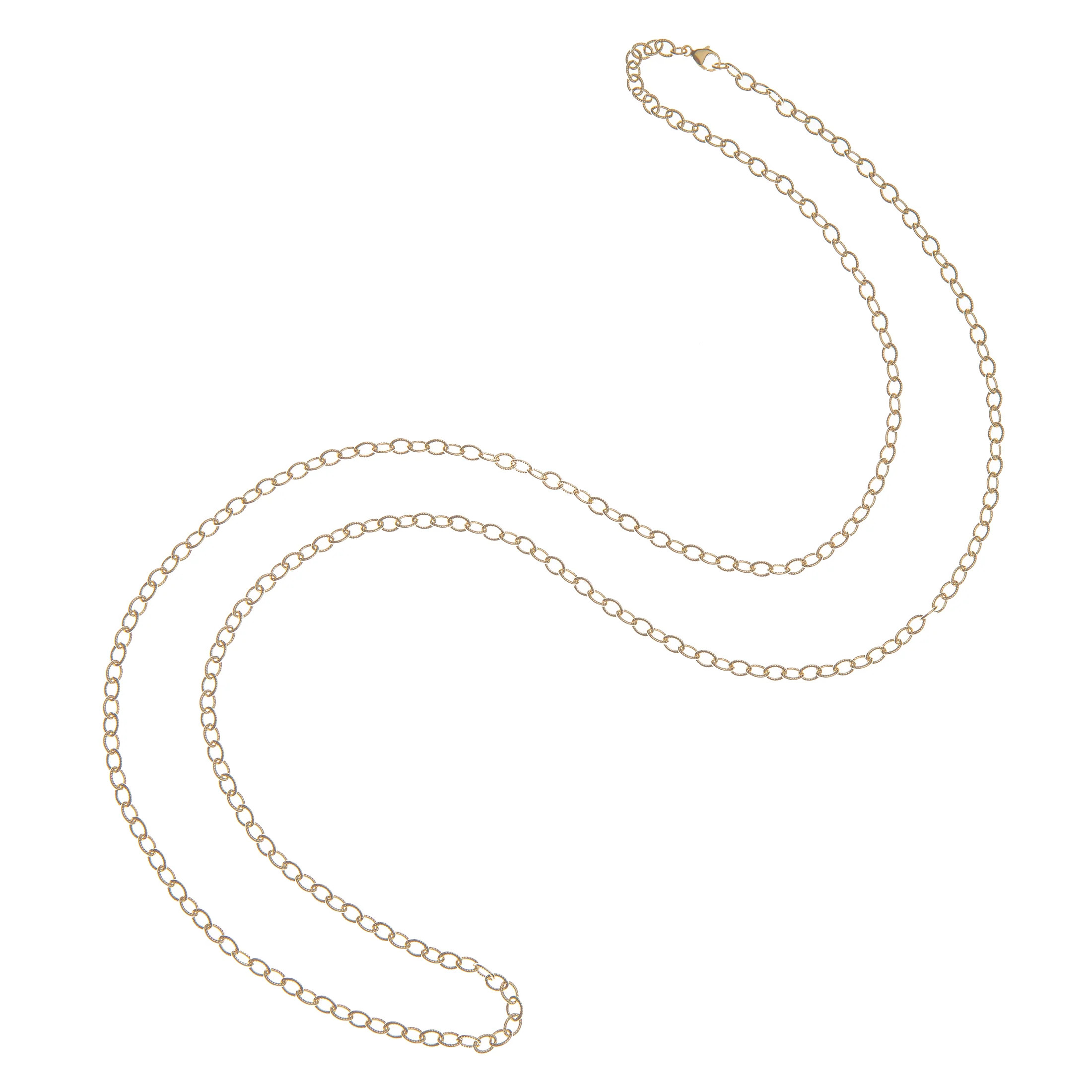Mini Twist 32 inch Link Gold Filled Chain | Jane Win